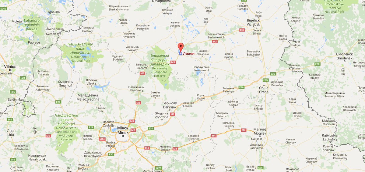 MLRS Uragan driving in Lepiel city, Belarus