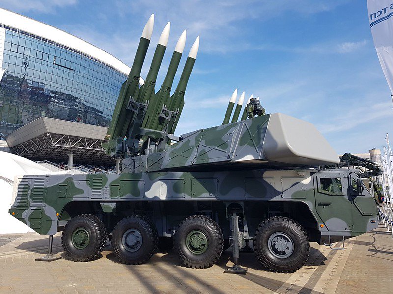 Belarusian new Buk-М3БК AAM system based on МЗКТ-692250 chassis Minsk ...