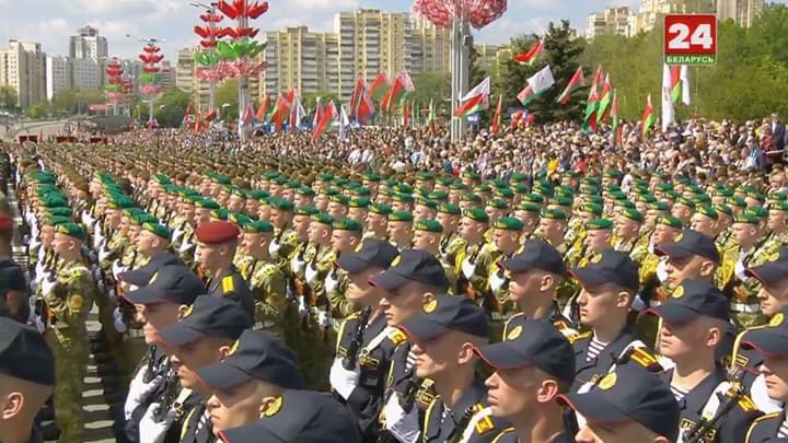 Belarus conducts VEDay75 military parade despite Covid19 pandemic and against @WHO Regional Office for Europe recommendations to introduce social distancing