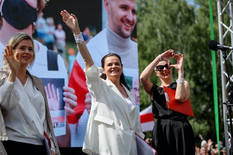 Opposition rally today in Hrodna