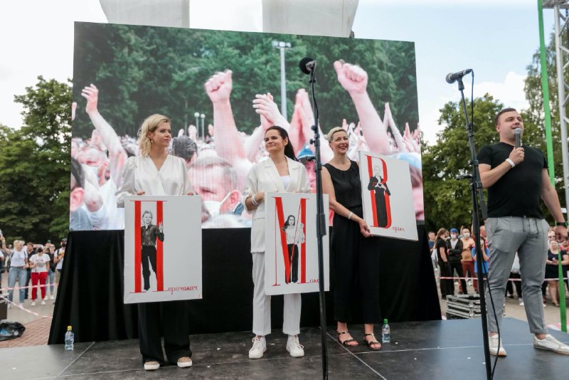 Opposition rally today in Hrodna