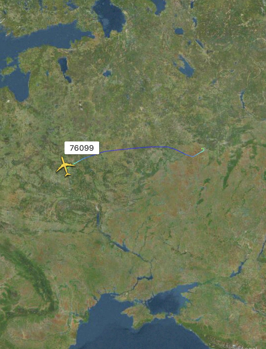 Belarus Air Force Il76MD EW005 flew roundtrip between  Machulishchy AFB near Minsk and Dyagilevo AFB Russia near Ryazan