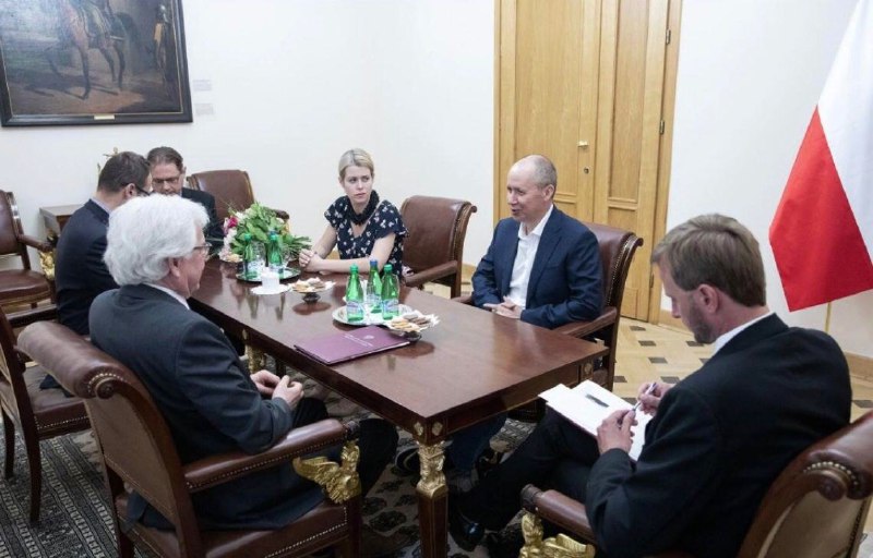 Polich FM met with Valeriy Tsepkalo