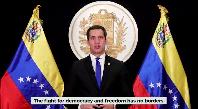 .@jguaido: La democracia siempre está en juego y hoy más que nunca lo vemos en todo el planeta.  Respaldamos la lucha del pueblo de Bielorrusia porque defender los valores democráticos y libertarios es una lucha de todos