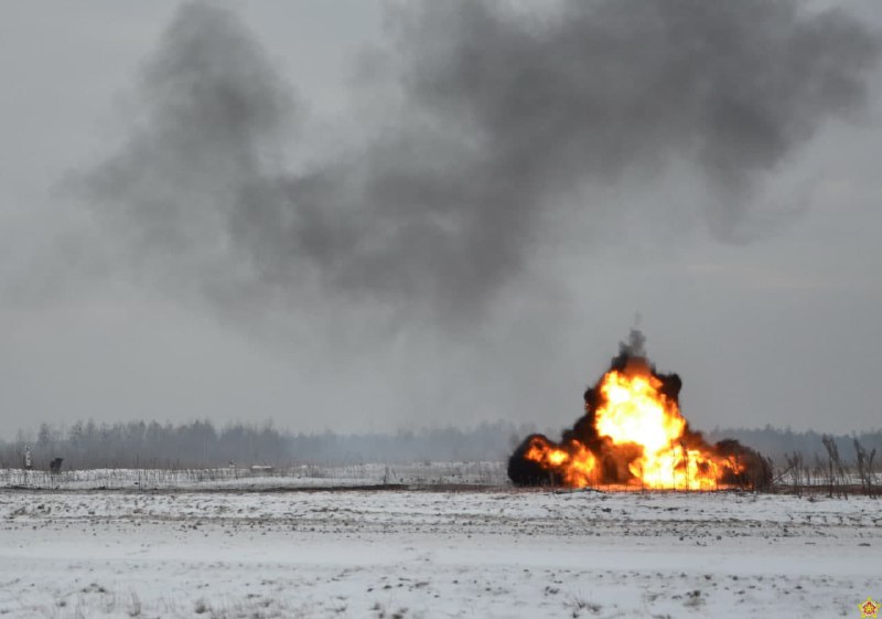 Field training of the 38th separate air assault brigade of the armed forces of Belarus