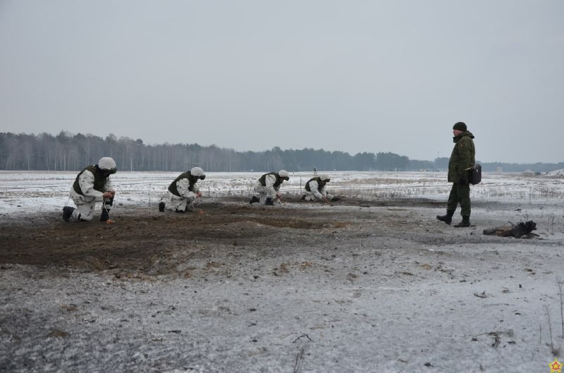 Field training of the 38th separate air assault brigade of the armed forces of Belarus