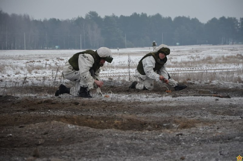 Field training of the 38th separate air assault brigade of the armed forces of Belarus