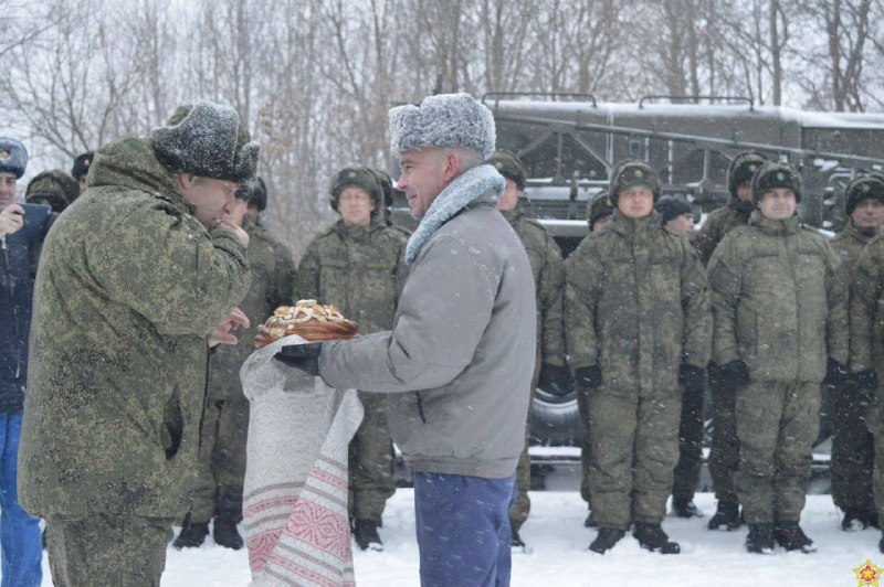 First Russian military echelon arrived in Lida