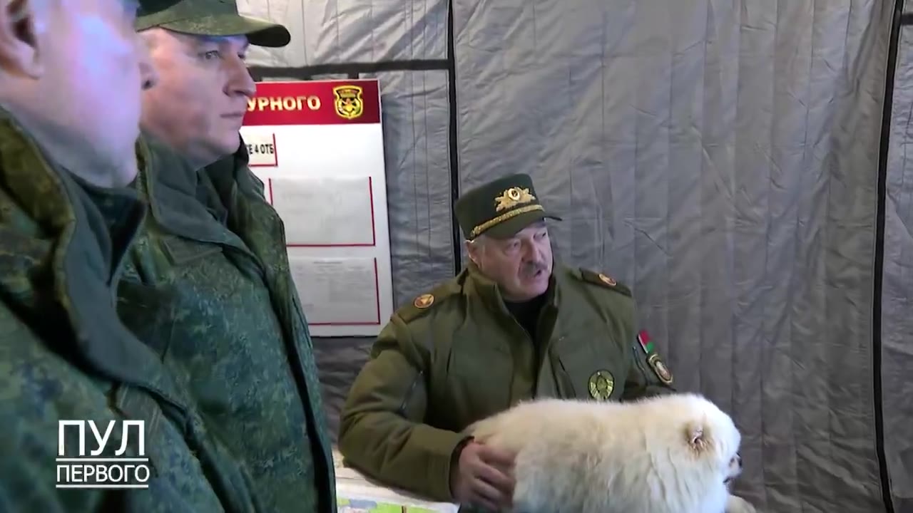 Lukashenka visits Belarusian troops near the Suwalki corridor and quizzes the commander about how he will fight the Baltic states and conquer a part of Poland to link up Belarus and Kaliningrad