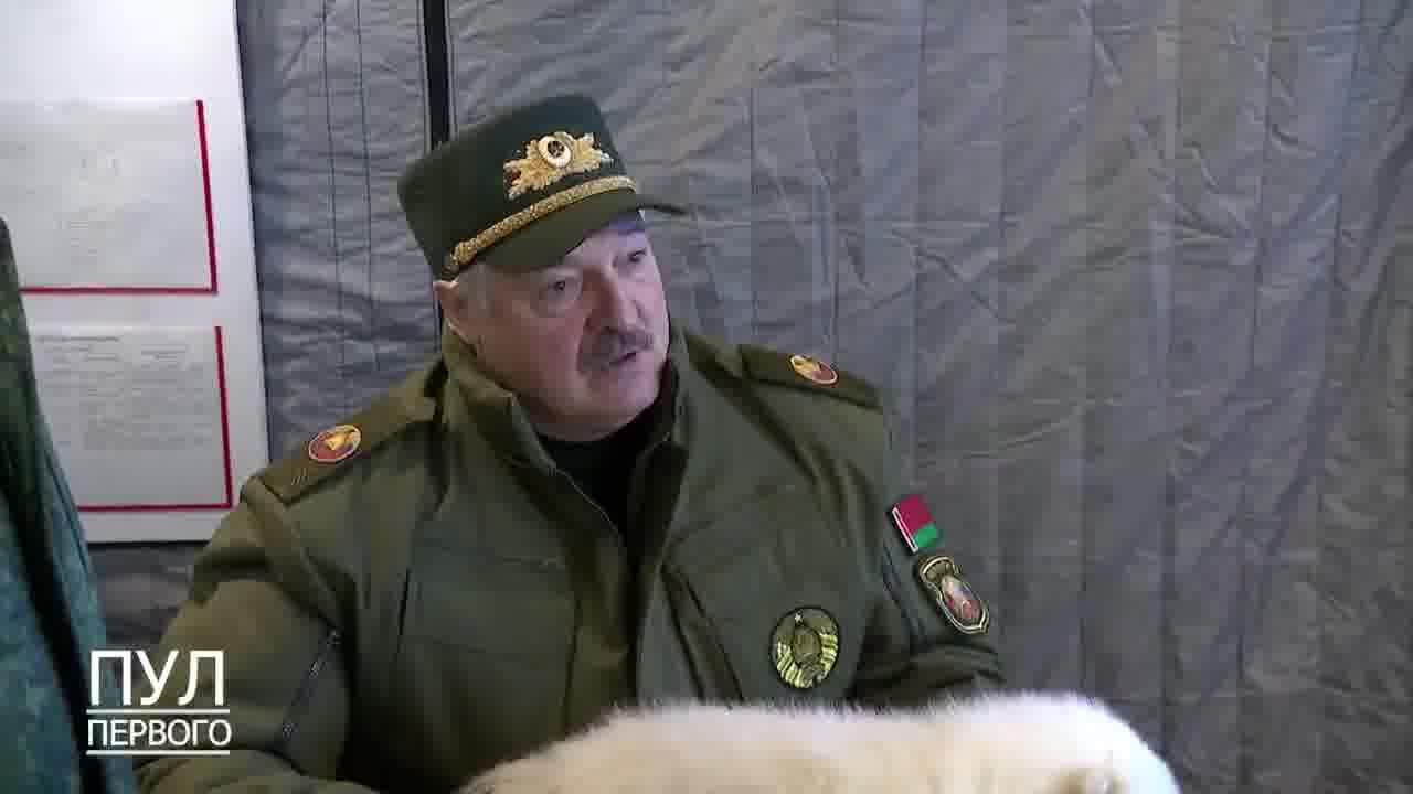 Lukashenka visits Belarusian troops near the Suwalki corridor and quizzes the commander about how he will fight the Baltic states and conquer a part of Poland to link up Belarus and Kaliningrad