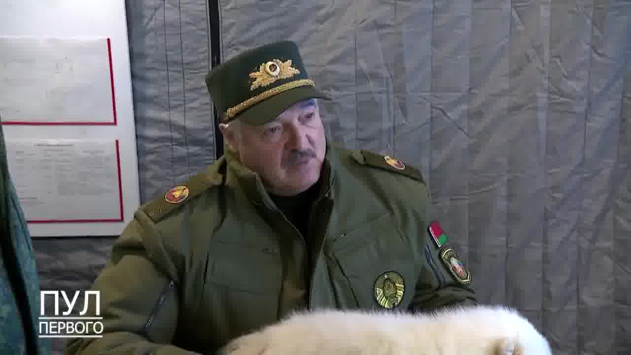 Lukashenka visits Belarusian troops near the Suwalki corridor and quizzes the commander about how he will fight the Baltic states and conquer a part of Poland to link up Belarus and Kaliningrad