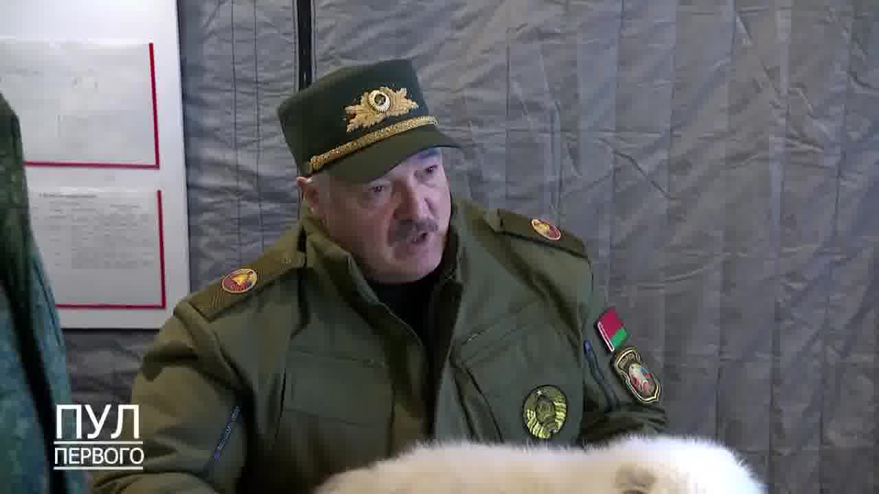 Lukashenka visits Belarusian troops near the Suwalki corridor and quizzes the commander about how he will fight the Baltic states and conquer a part of Poland to link up Belarus and Kaliningrad