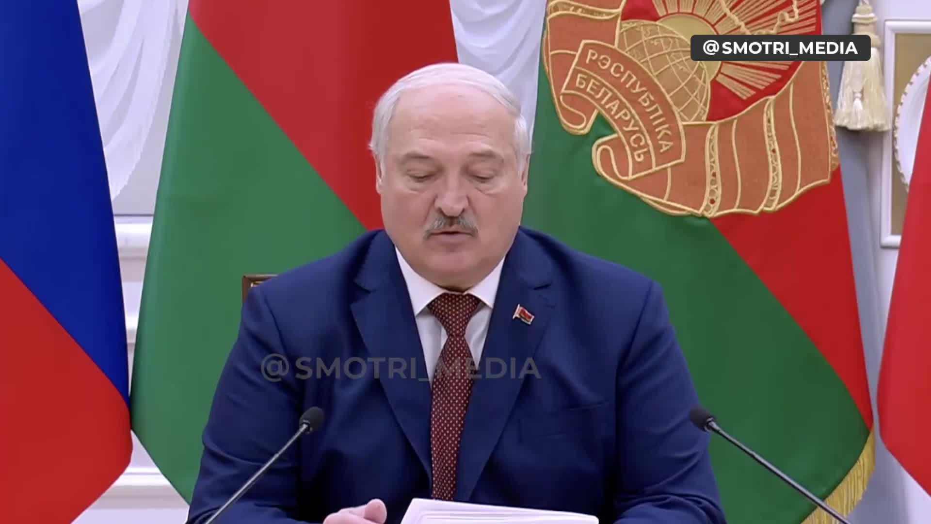Lukaschenka sagte, er habe mit Putin Möglichkeiten zur Reaktion auf Bedrohungen in der Nähe der Grenzen des Unionsstaates besprochen