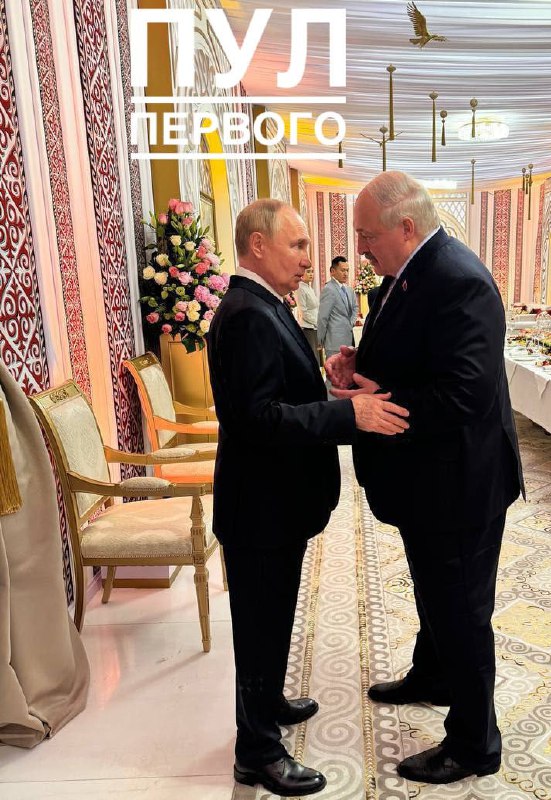 Putins un Lukašenka tikās Astanā