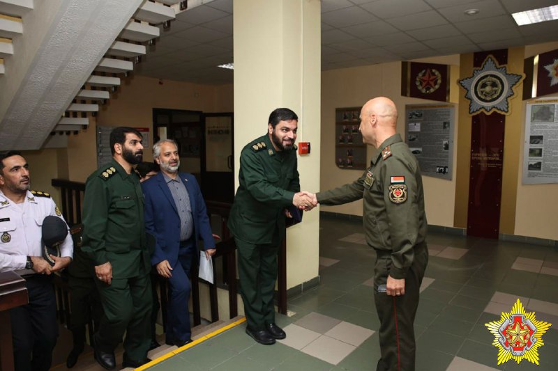 The Ministry of Defense of Belarus receives a delegation from Iran again. This is the third meeting of defense agencies in 2 weeks