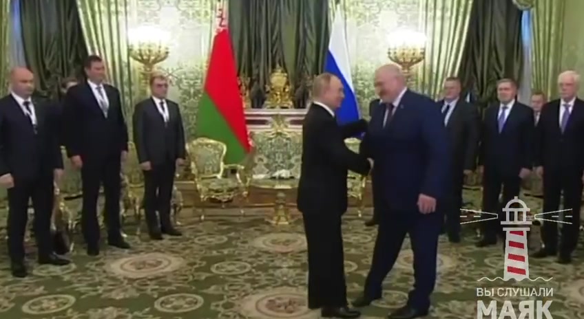 Putin met with Lukashenka in the Kremlin