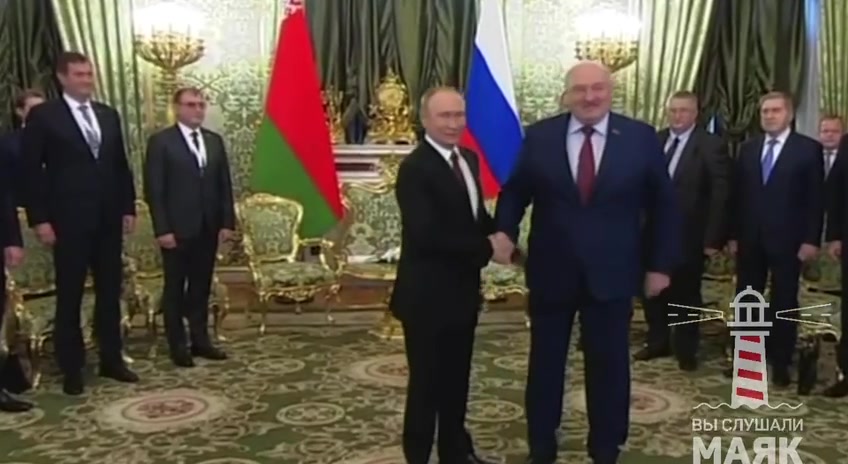 Putin sa întâlnit cu Lukașenka la Kremlin