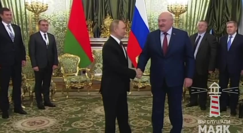 Putin met with Lukashenka in the Kremlin