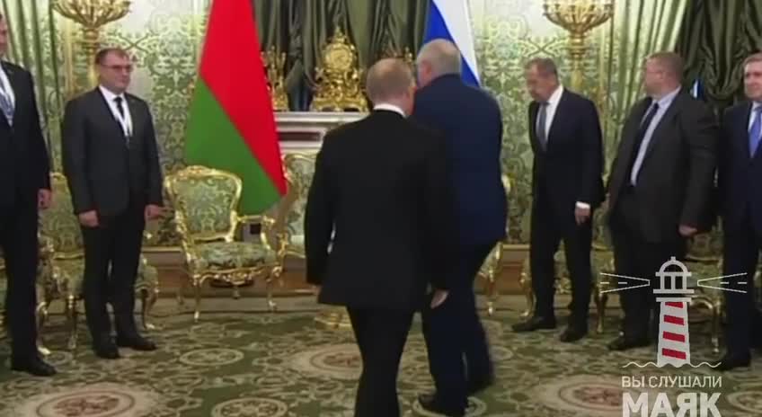 Poutine a rencontré Loukachenko au Kremlin