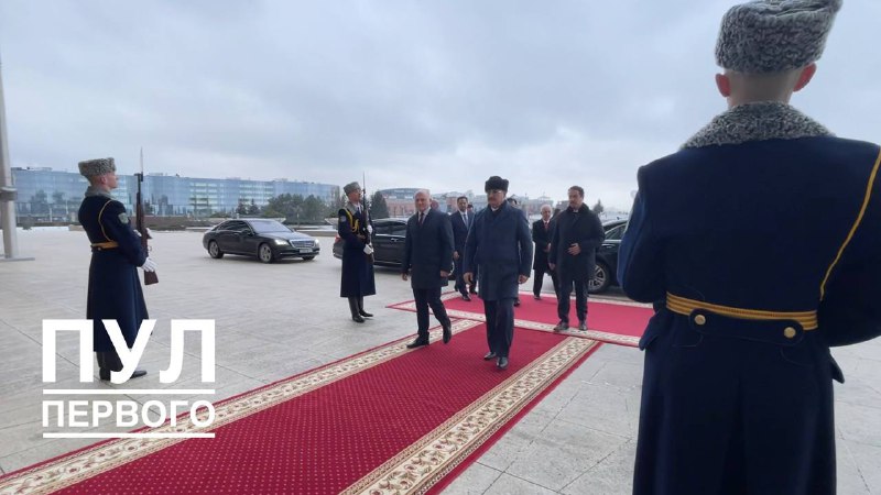 Haftar is aangekomen in Minsk