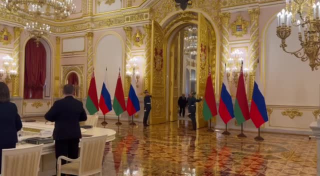 Putin i Łukaszenka spotykają się na Kremlu w Radzie Państwa Związkowego